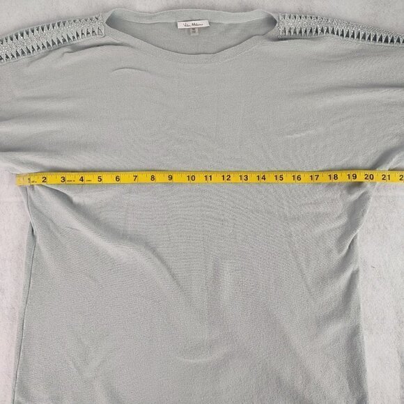 Vila Milano Teal Green Pullover Top. Size Medium - Picture 7 of 12